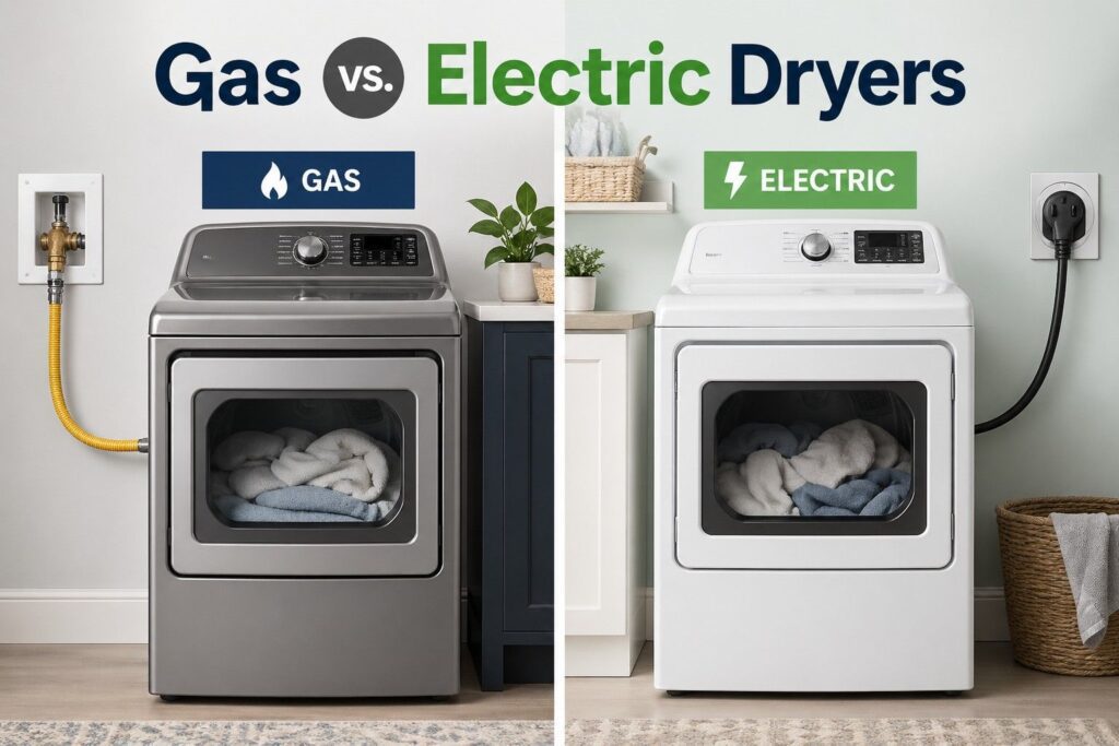 Gas vs. Electric Dryers
